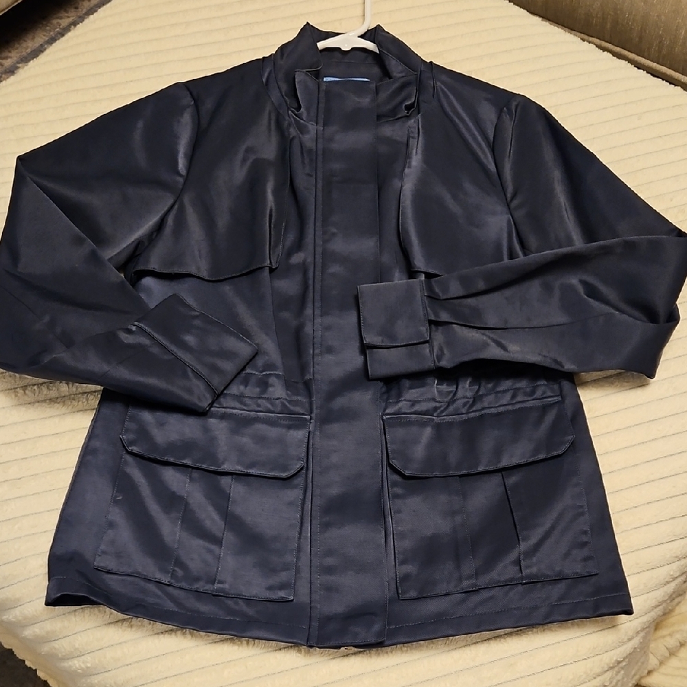 SimplyVera Vera Wang Chic Navy Jacket. Size XS.